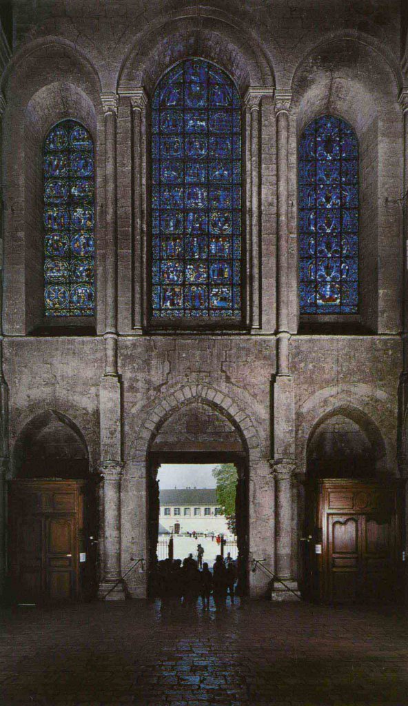Portail Royal, Cathedrale de Chartres-1999- 287 x 189 cm.
Collection de l'artiste